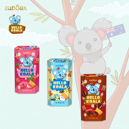  Bánh Eudora Hello Koala 50g 