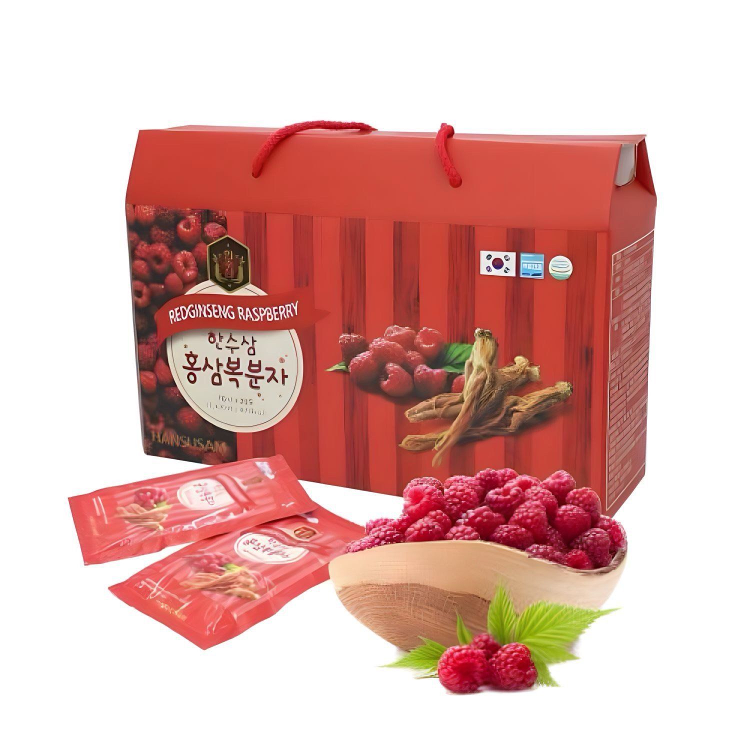  Nước Hồng Sâm Phúc Bồn Tử Hansusam 70ml x 20 gói 