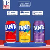  Nước Ngọt Fanta Mỹ 355ml (Nhiều Vị) 