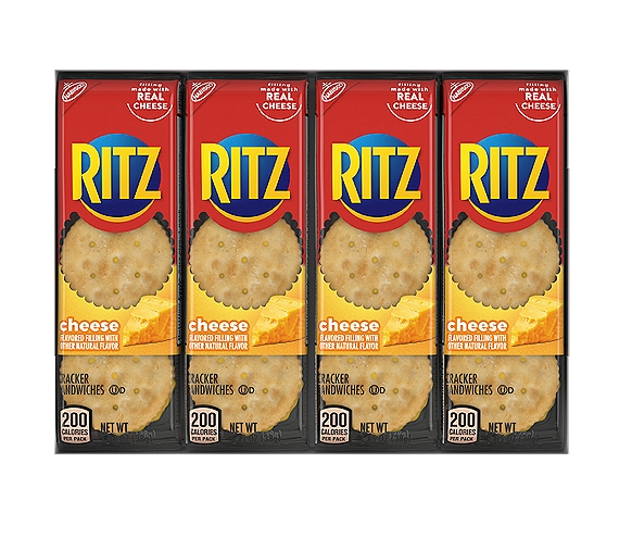  Bánh Ritz Phô Mai Hộp 8 Pack 304g 