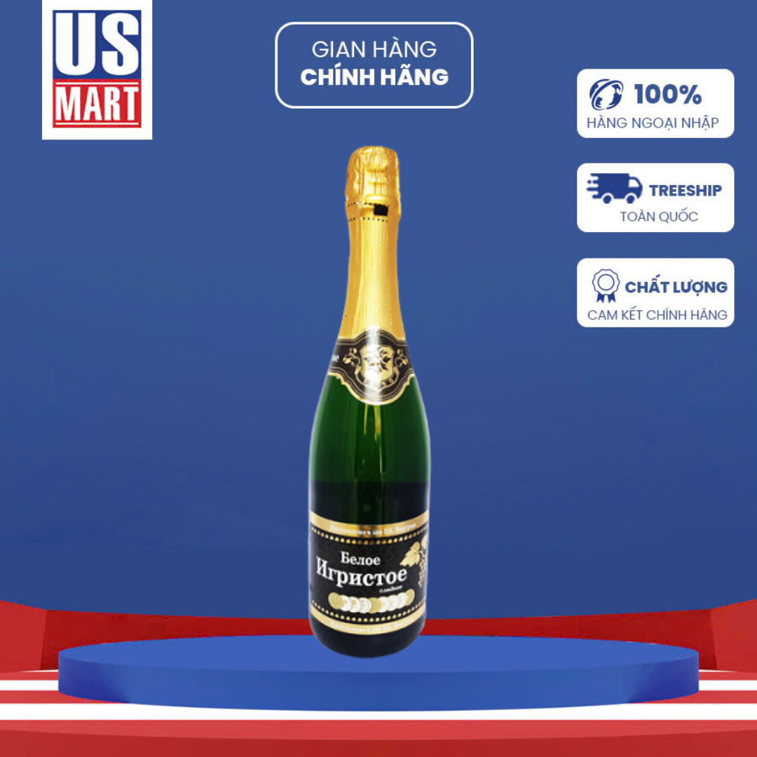  Rượu Champagne 9 Đồng Tiền 12% Chai 750ml (Nhiều Loại) 