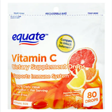  Kẹo Ngậm Equate Vitamin C 80 Viên 