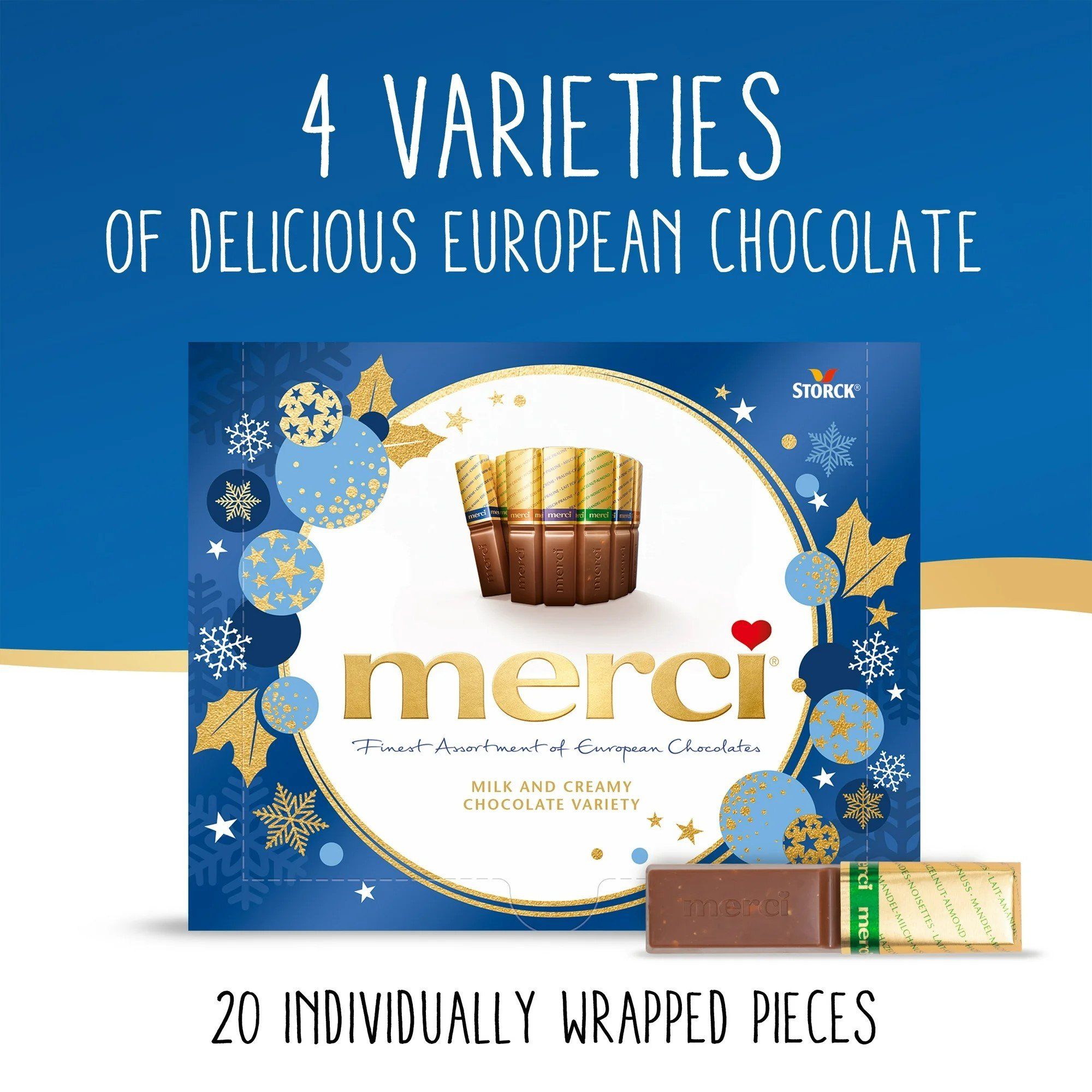 Socola Hỗn Hợp Merci Selection 250g 