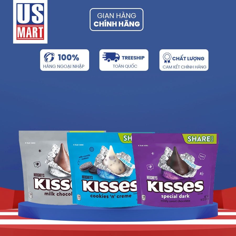  Hershey's Kisses Chocolate - Share Pack 