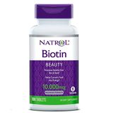  Viên Uống Hỗ Trợ Mọc Tóc Natrol Biotin 10.000mcg 