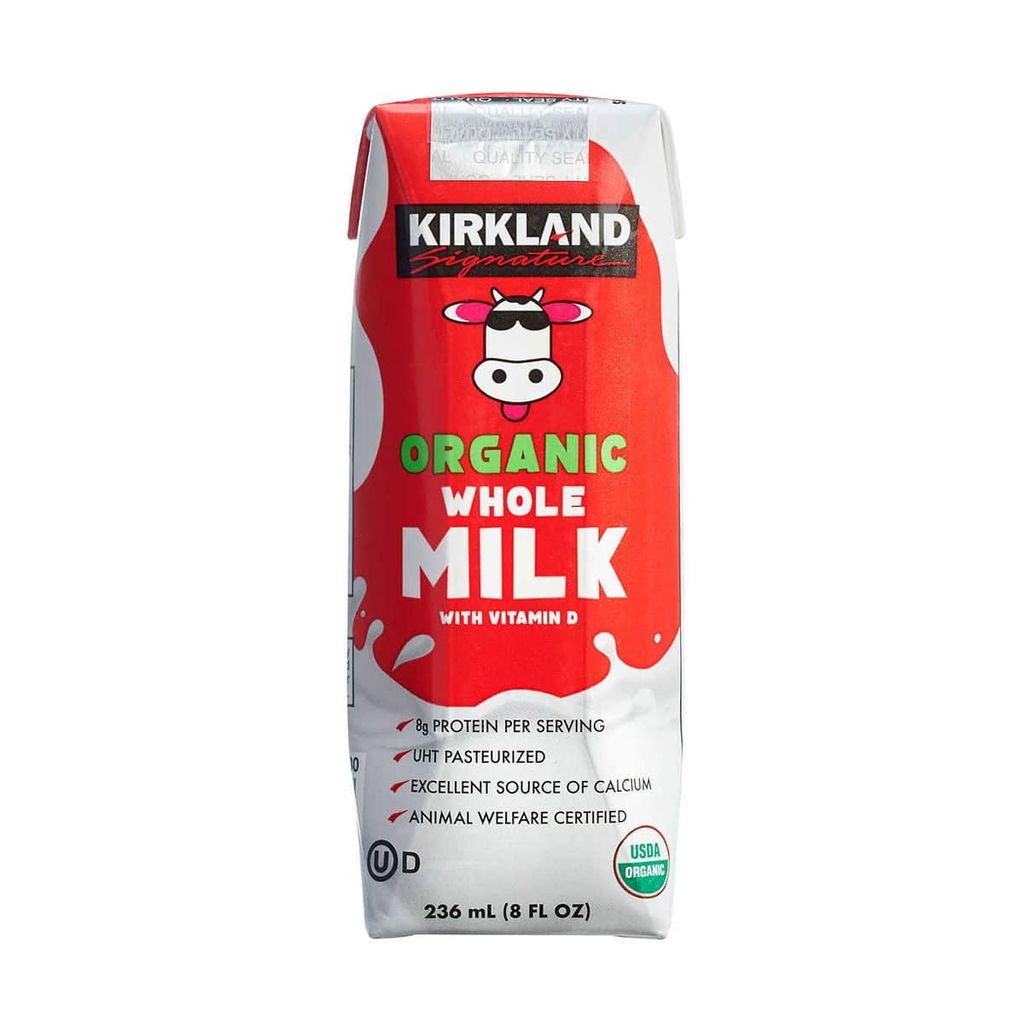  Sữa Tươi Nguyên Kem Organic Kirkland 236ml 