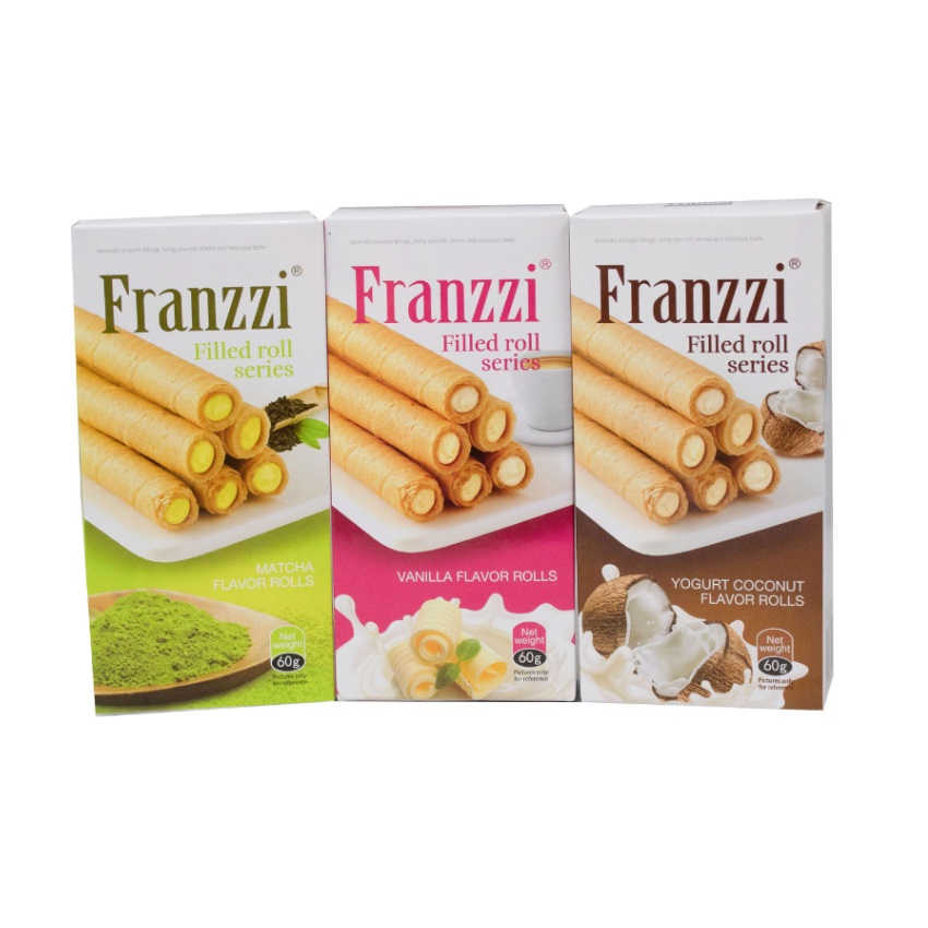  Bánh Cuộn Nhân Kem Franzzi 60g 