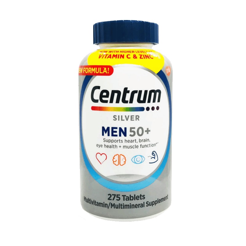  Viên Uống Bổ Sung Vitamin Tổng Hợp Men's 50+ Centrum 275 viên 