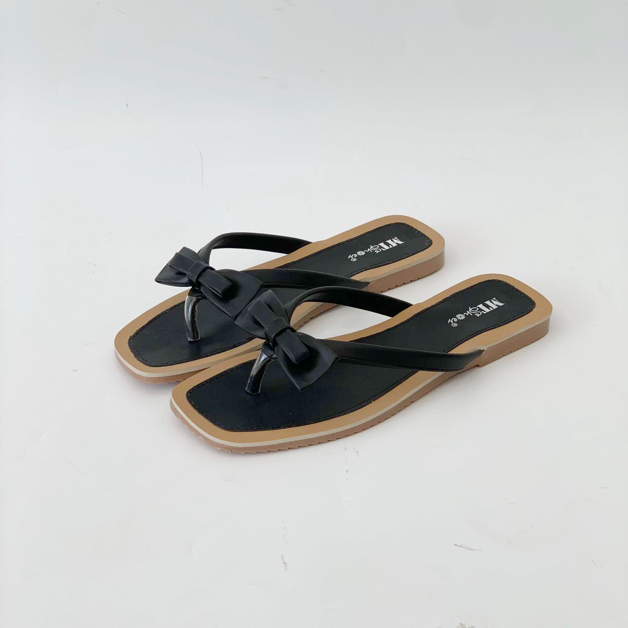  Dép kẹp ngón quai nơ 003 