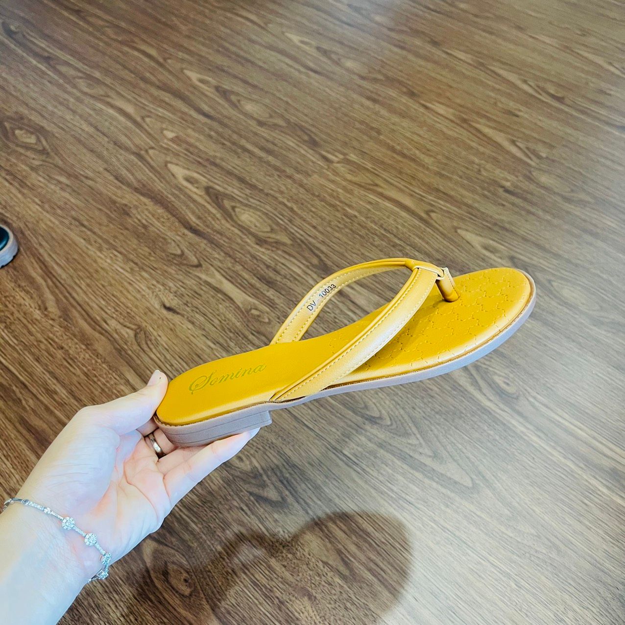  Dép kẹp ngón đế cao su bệt MT033 