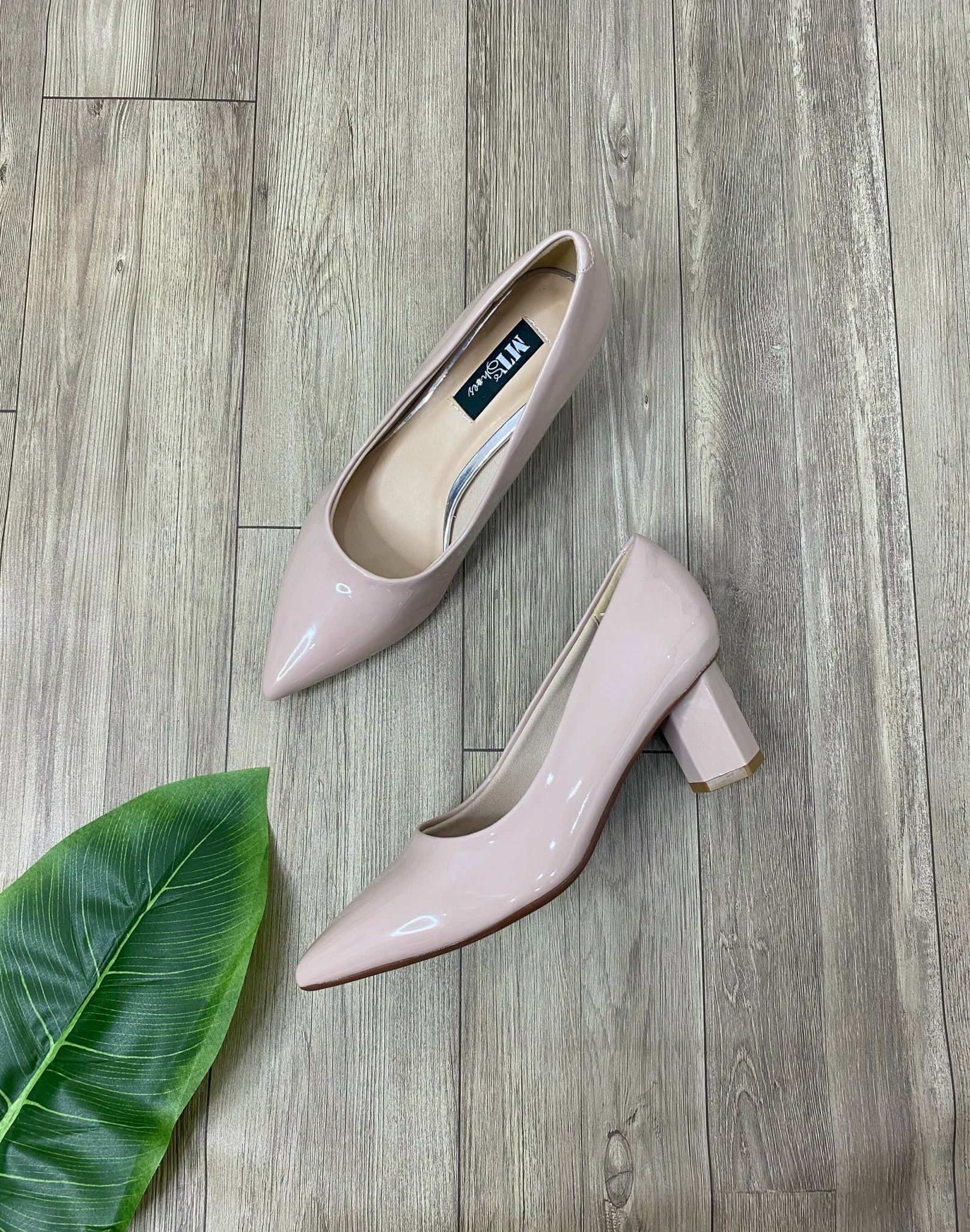  Giày VIP công sở gót lục giác 5cm 395 