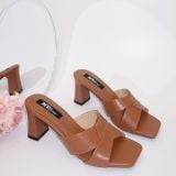  Guốc quai đắp chéo 6cm MT092 
