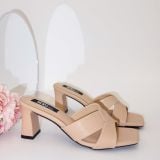  Guốc quai đắp chéo 6cm MT092 
