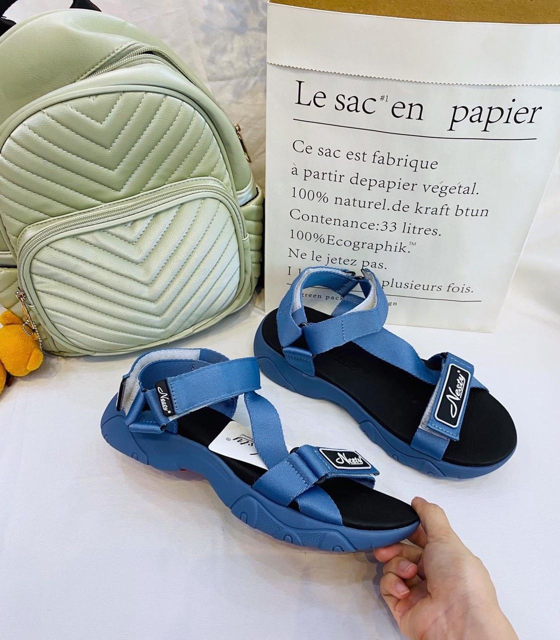  Giày sandal 3cm MT101 