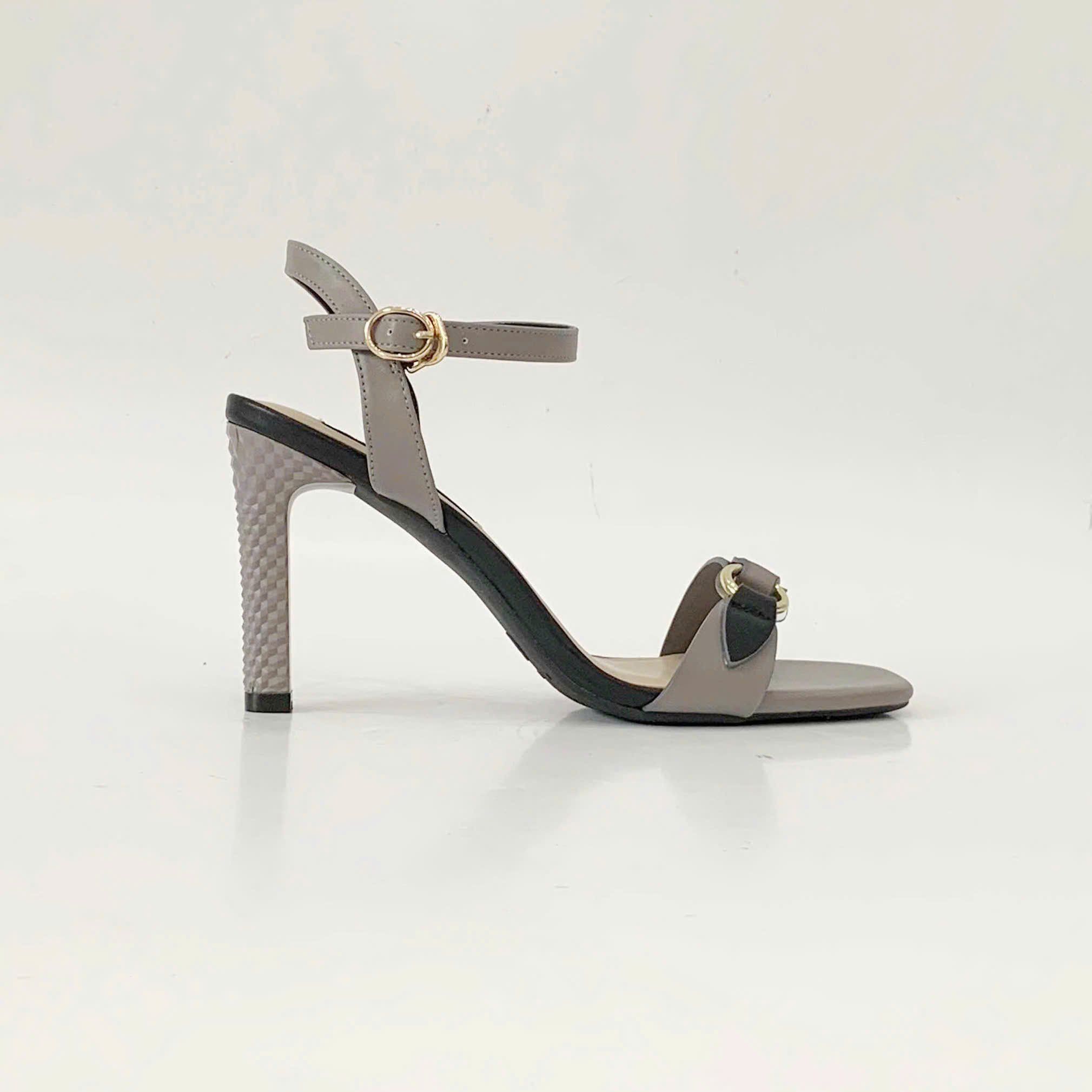  Sandal nữ quai ngang phối màu 1033 