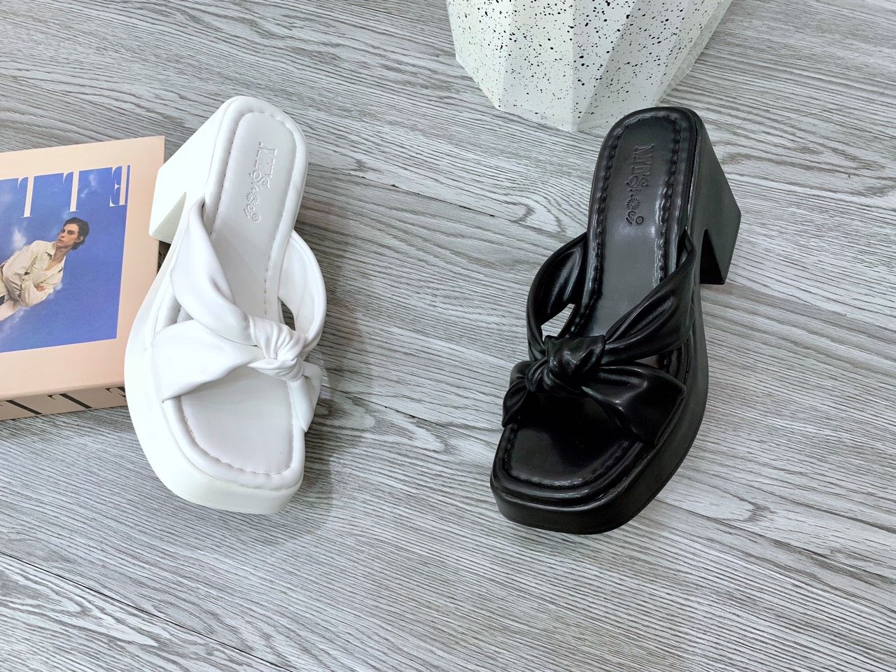  Guốc trụ quai chéo 8cm MT10 