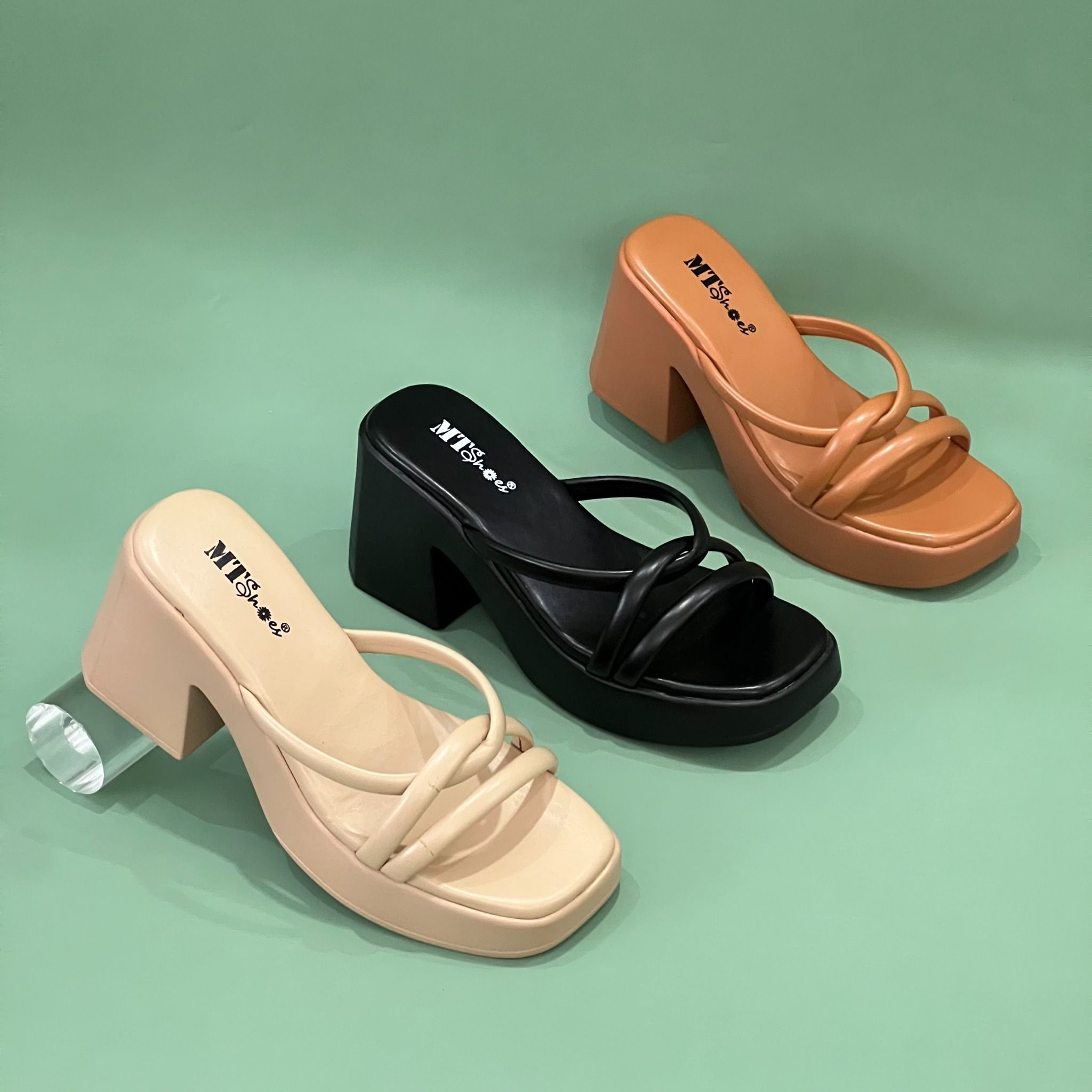  Dép guốc quai mảnh 120 