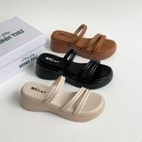 Dép bánh mì nữ 3 quai 132 