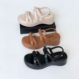  Sandal bánh mì nữ phối quai hình nơ  139 