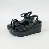  Giày sandal nữ quai phối nơ xinh MT140 