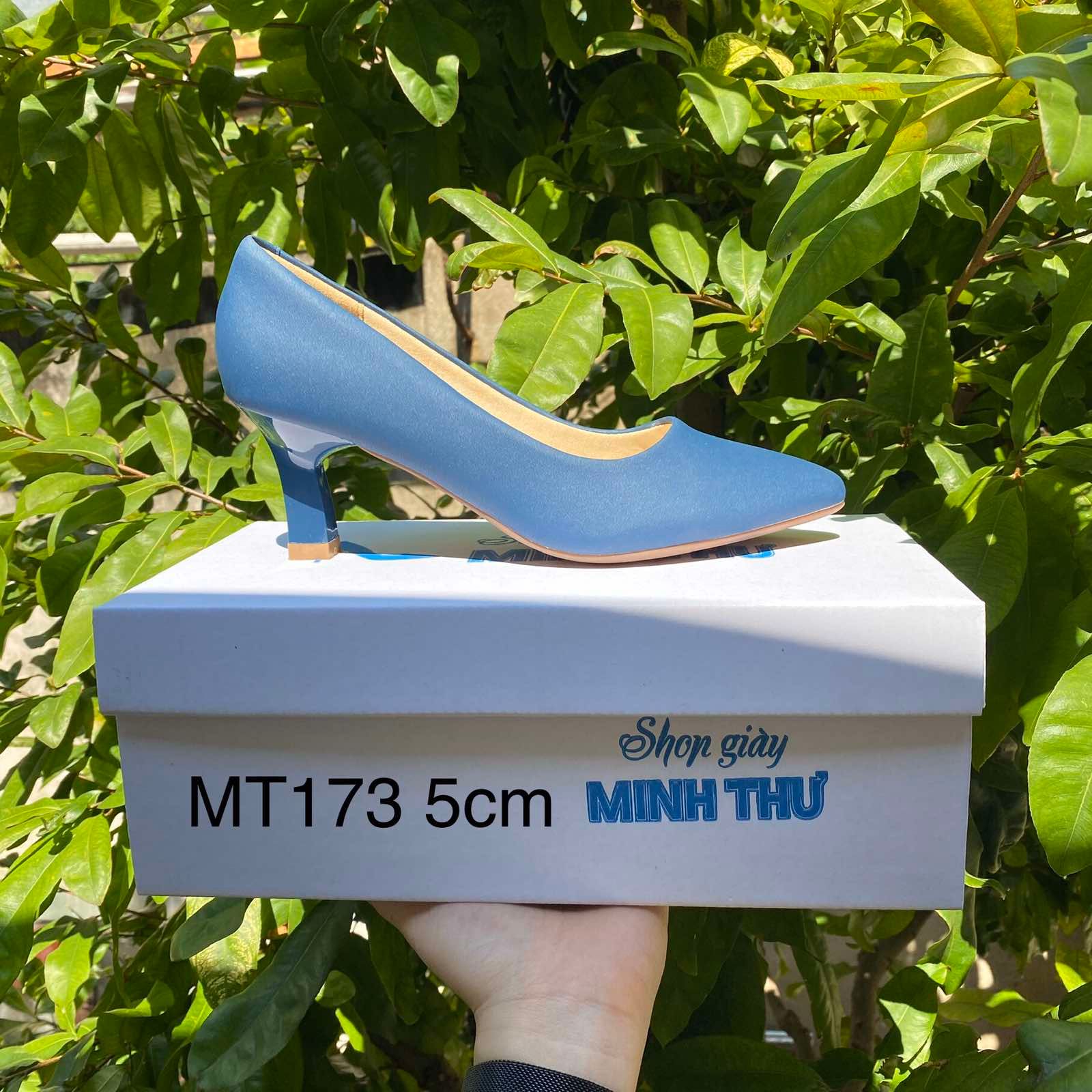  Giày VIP gót nhọn cao 5cm MT173 
