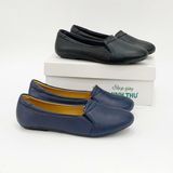  Giày mọi da thật đế cao su MT19 