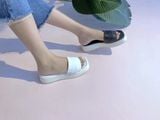 Dép bánh mỳ quai ngang xếp ly 3cm MT200 
