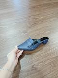  Dép sục khoen tròn nơ, cao 3cm MT203 