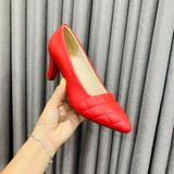  Giày cao gót nhọn 5cm mũi chạy chỉ MT228 