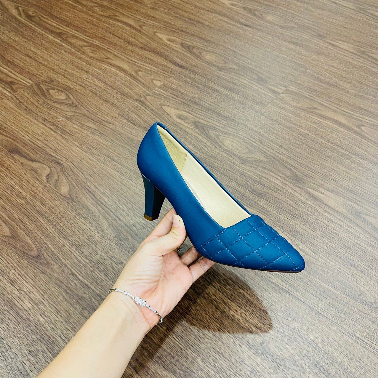  Giày cao gót nhọn 5cm mũi chạy chỉ MT228 