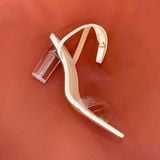  Sandal cao gót quai trong sang trọng tôn da MT2507 
