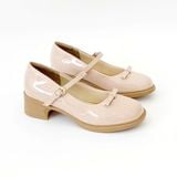  Giày nữ Marry mũi tròn phối nơ MT2519 