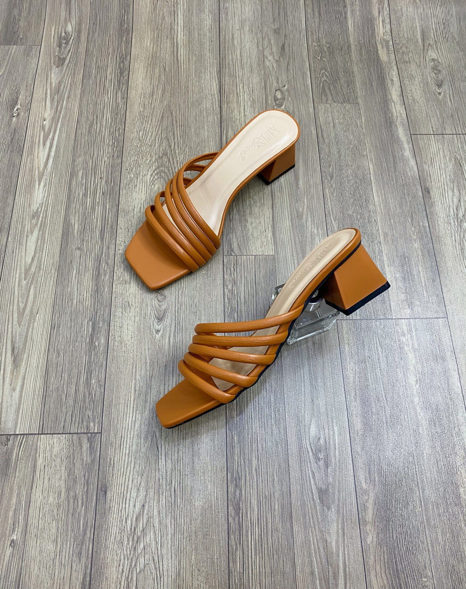  Guốc 5 quai chéo 5cm MT909 