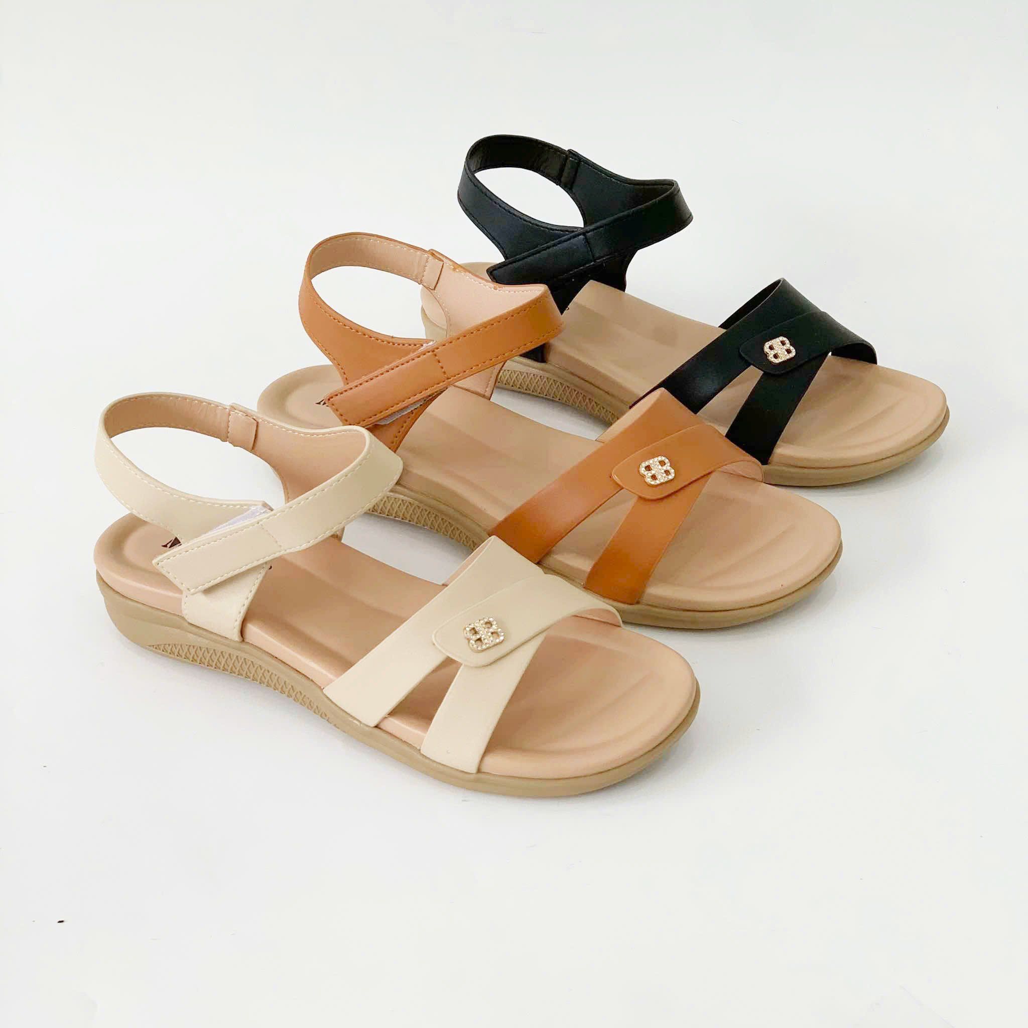  Giày sandal nữ quai đan xoắn MT261 