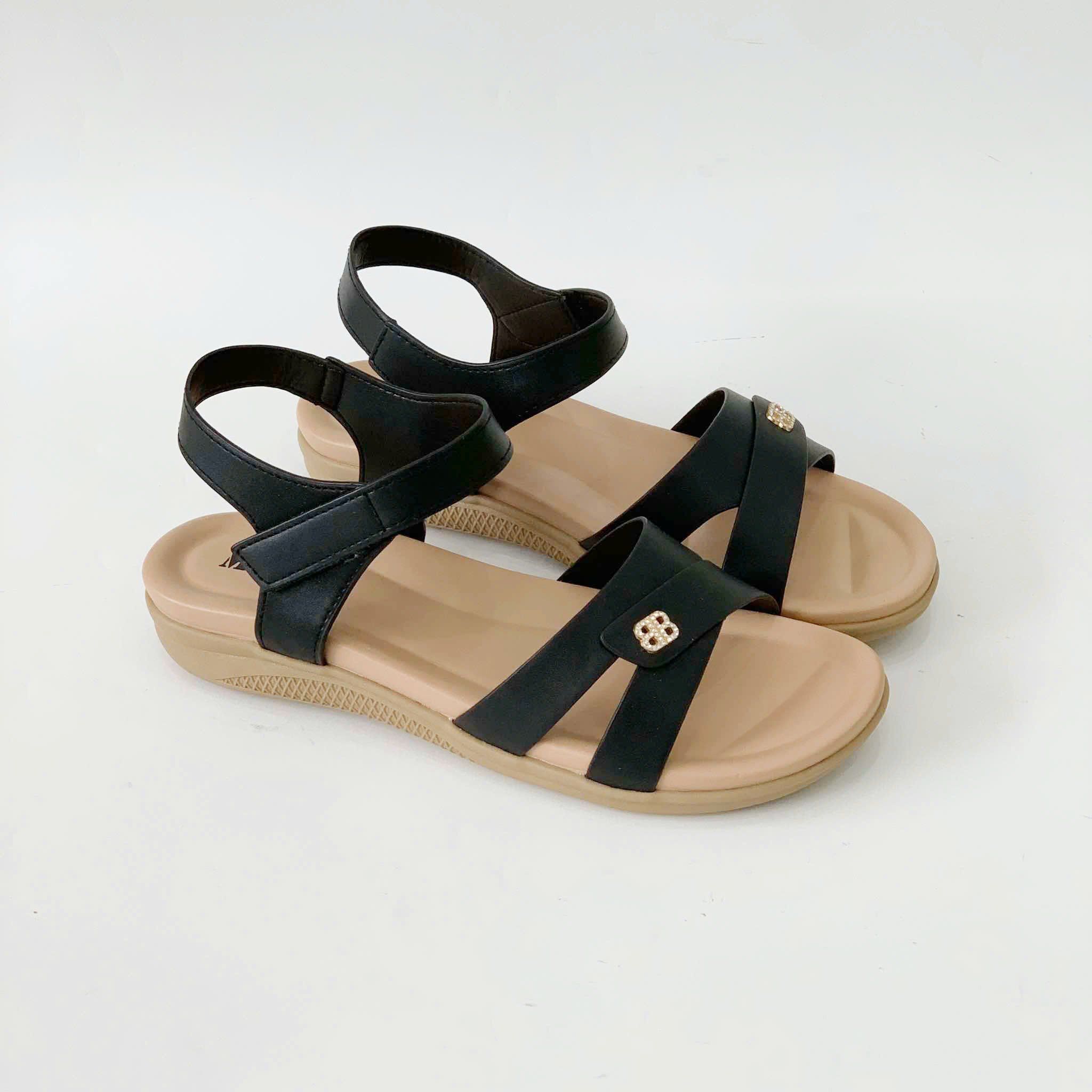  Giày sandal nữ quai đan xoắn MT261 