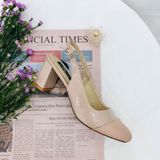  Xăng đan gót trụ 6cm mũi tròn MT267 