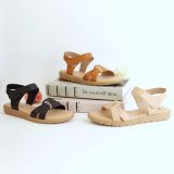  Sandal quai dán khóa tròn 27 