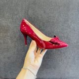  Giày gót nhọn 7cm nơ MT3081 