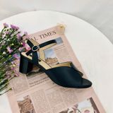  Xăng đan gót 5cm hở mũi MT3092 