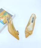  Sandal sục cao 4cm nơ MT3110 