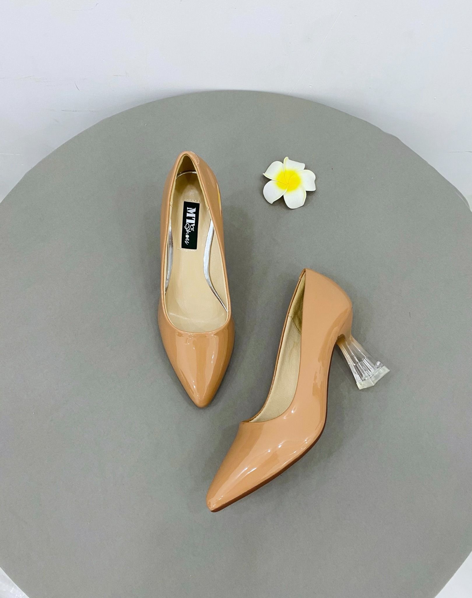  Giày gót mika 7cm MT318 