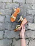  Sandal xuồng 3 dây 7cm  MT93 