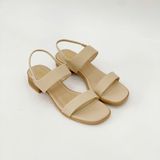  Sandal mũi vuông quai ngang 3cm 3288 