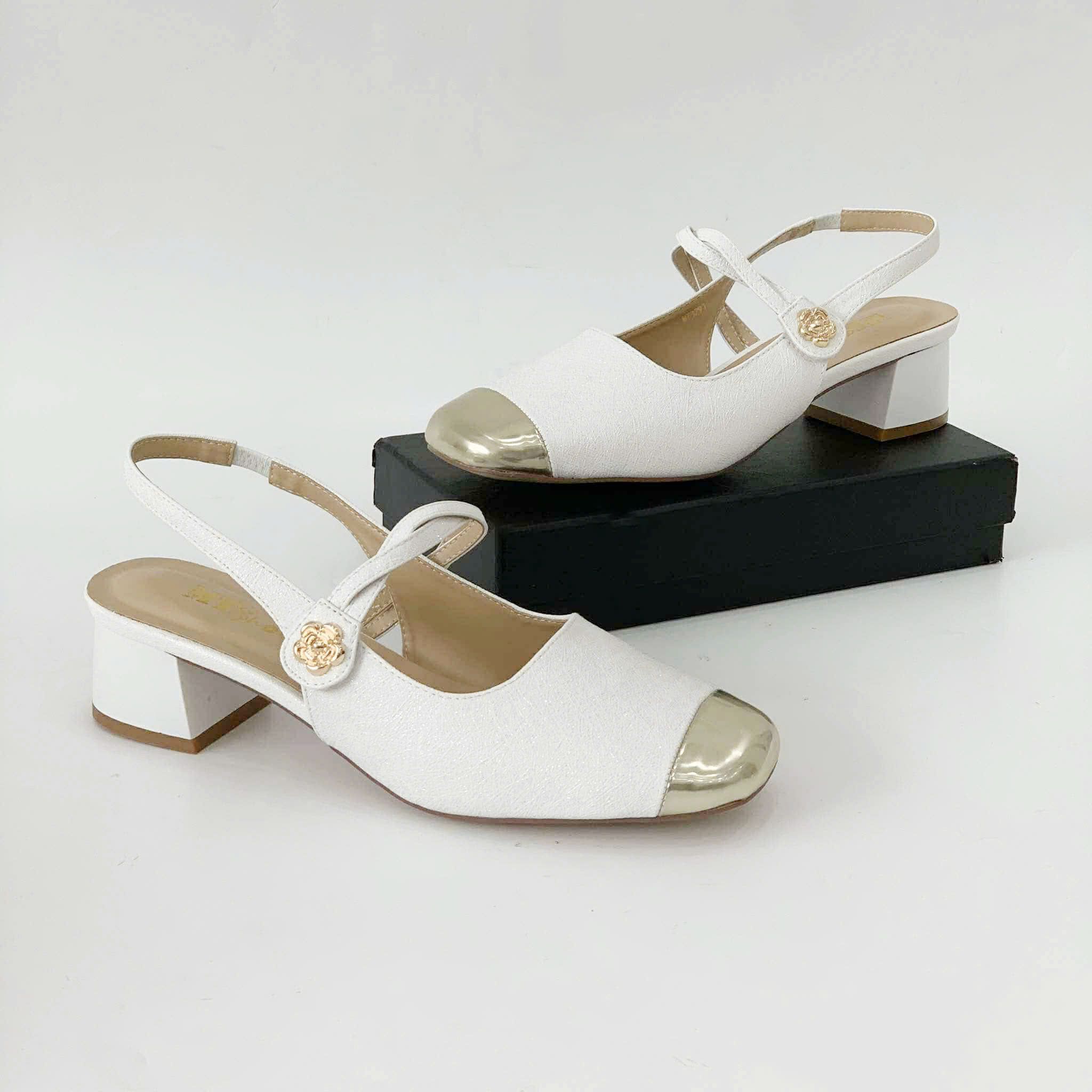  Giày sandal sục mũi vuông 3cm MT3291 