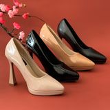  Giàycông sở gót nhọn 10cm 534 