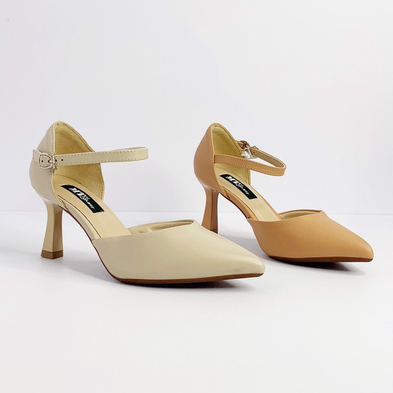  Sandal bít mũi bít gót, 7cm MT430 