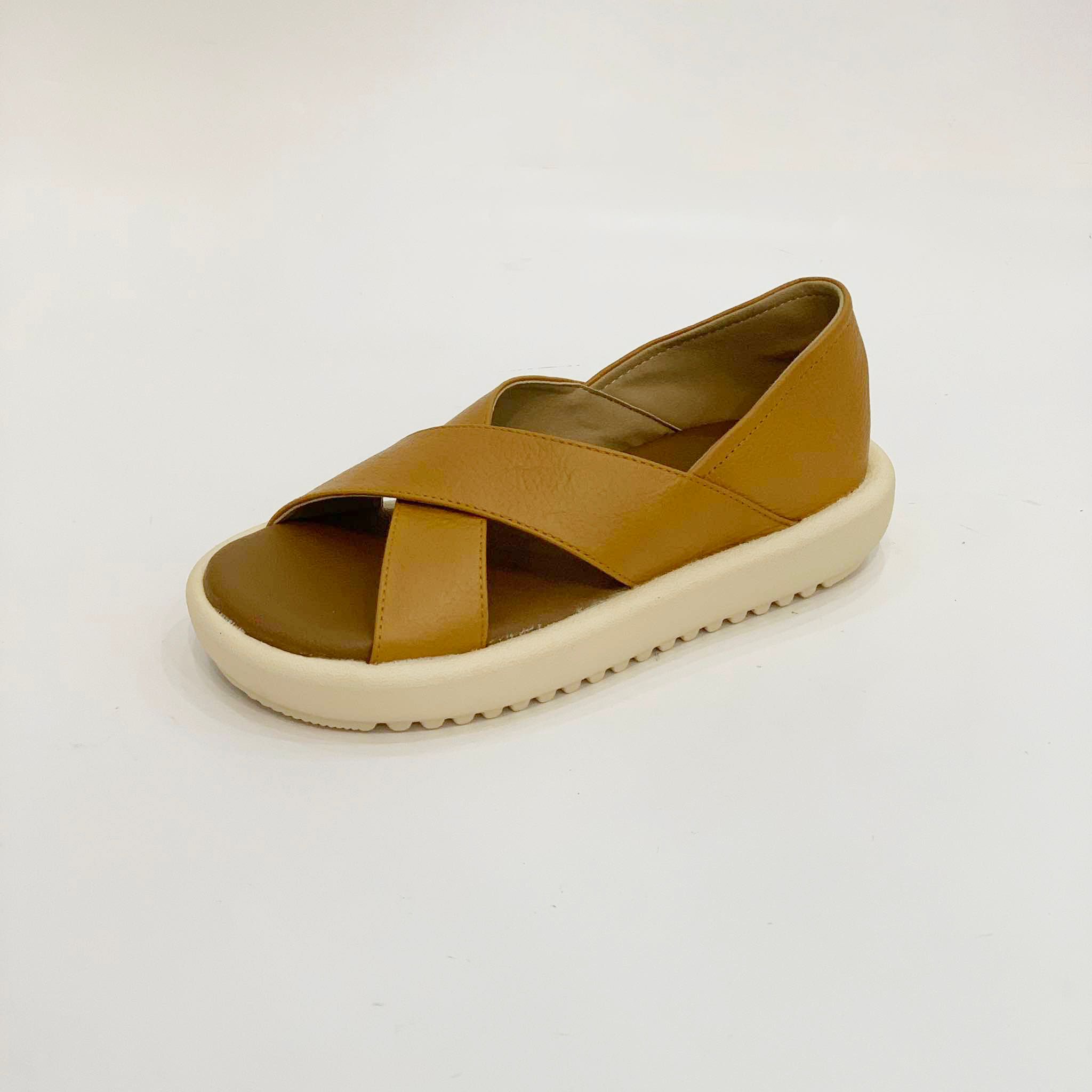  Sandal nữ da thật hai quai chéo MT840 