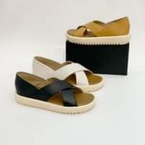  Sandal nữ da thật hai quai chéo MT840 