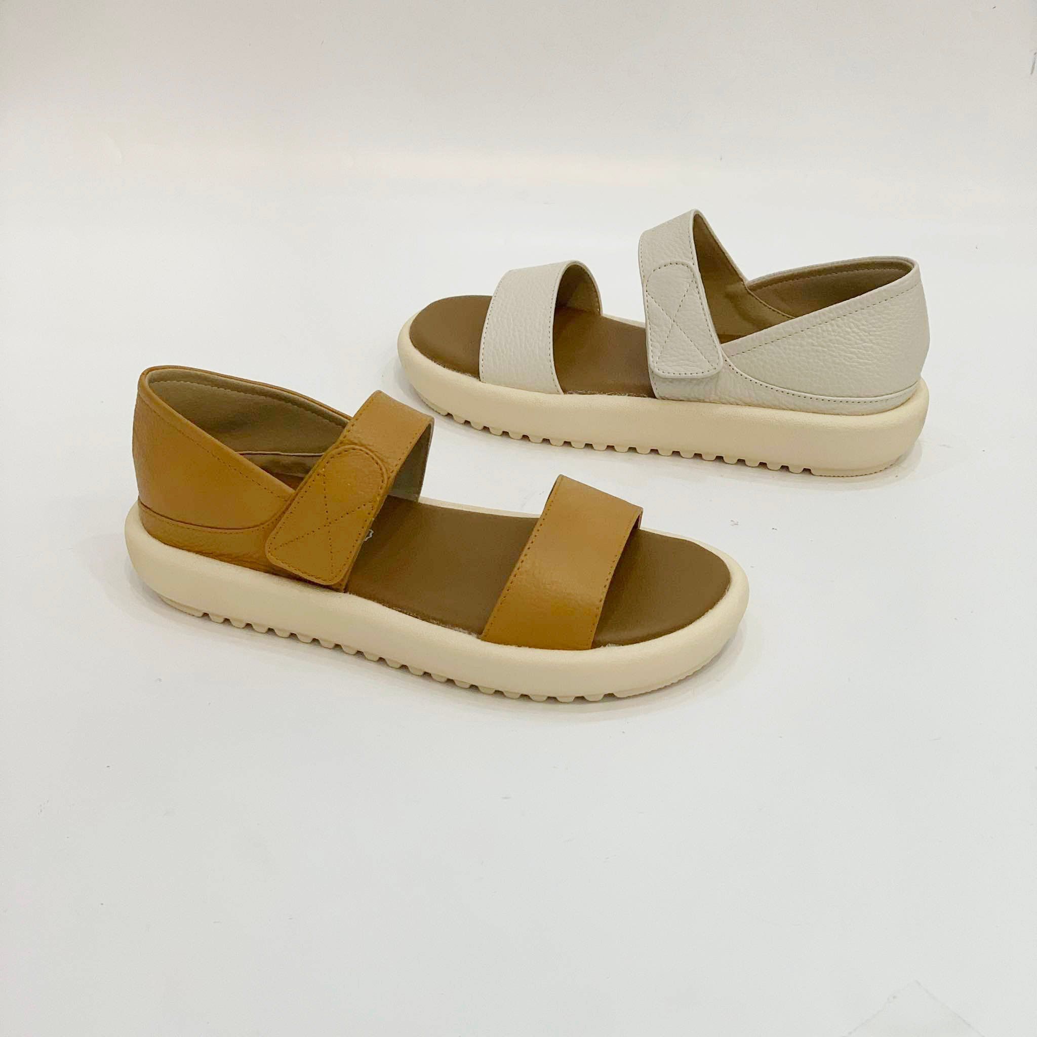  Sandal nữ da thật hai quai ngang  MT839 