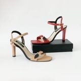  Sandal nữ quai ngang phối màu 1033 
